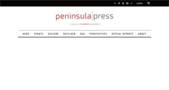 Desktop Screenshot of peninsulapress.com